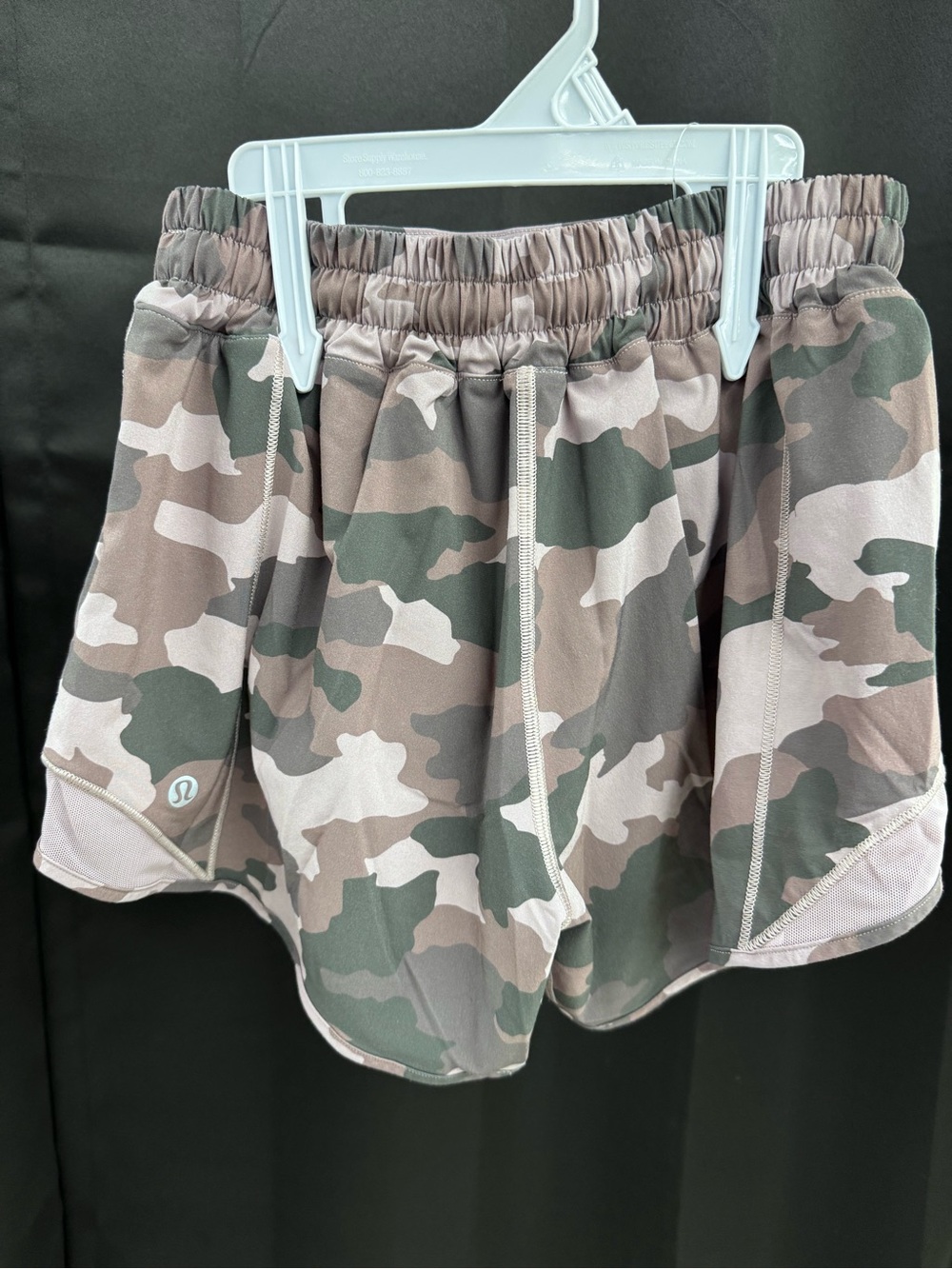 lululemon athletica Camo Athletic Shorts - Green/Tan/Gray